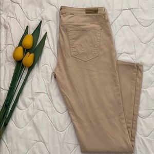 AG Adriano Goldschmied Stilt satin jeans